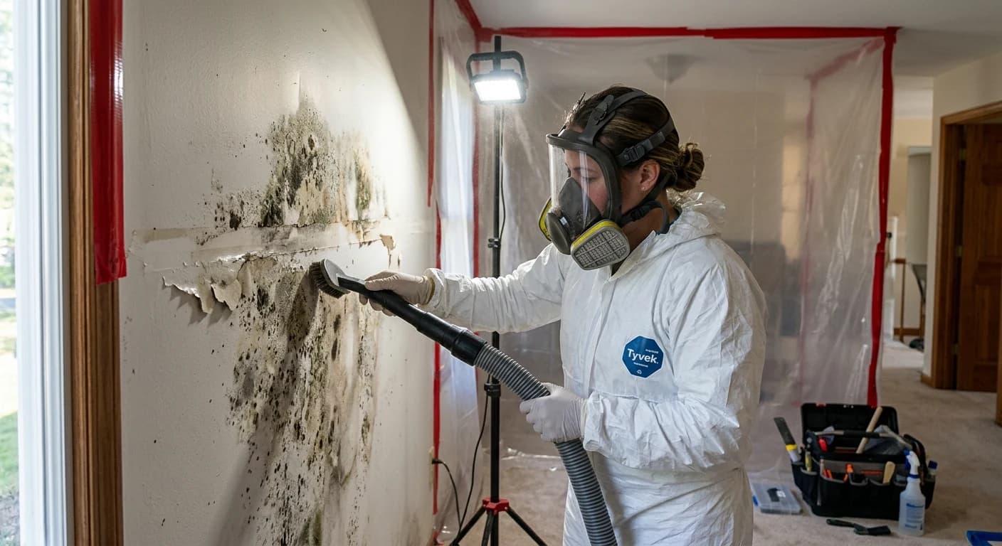 Professional mold removal work - How does mold affect your home's structure?
